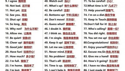 英语口语300句！10天背完，英语突飞猛进！