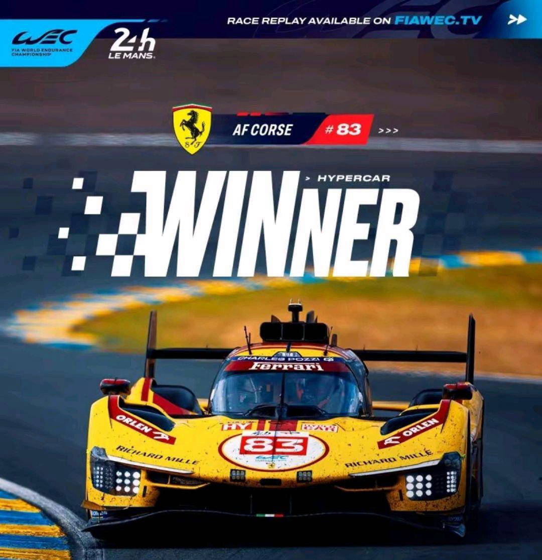 叶一飞首夺冠 法拉利继续勒芒传奇