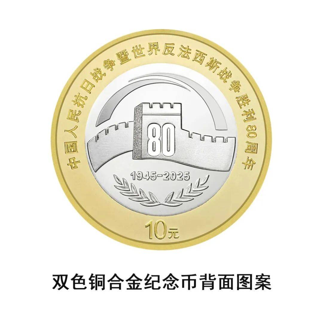 抗战胜利80周年纪念币即将发行！附预约入口→