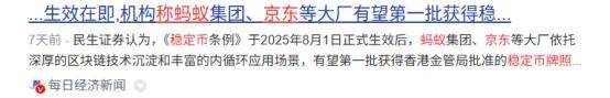 香港稳定币“禁区”浮现，直接洗了币圈牌桌，也“降温”了稳定币概念股